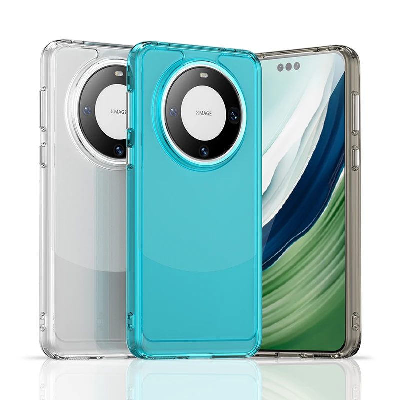 Custodia Per Telefono Paraurti In Silicone Antiurto Candy Per Huawei Mate 60/60 Pro