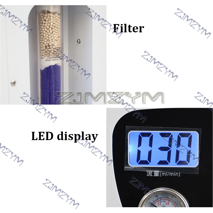 110/220V High-purity Hydrogen Generator Laboratory Hydrogen Production Water Ionizer Machine Gaschromatograph 300/500ml/min