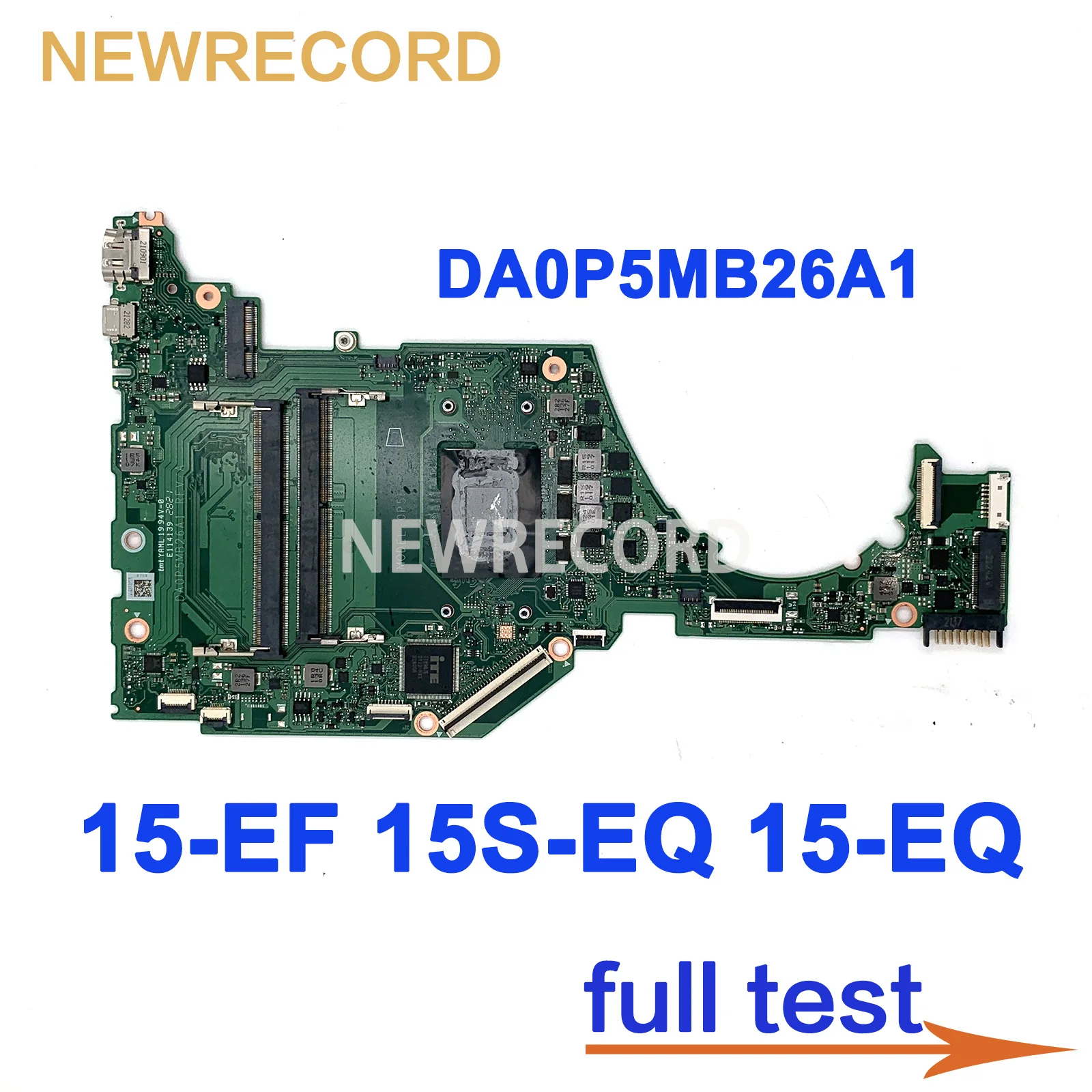 

For HP 15-EF 15S-EQ 15-EQ Laptop Motherboard DA0P5MB26A1 YM3020C R3-3020U 100% Working