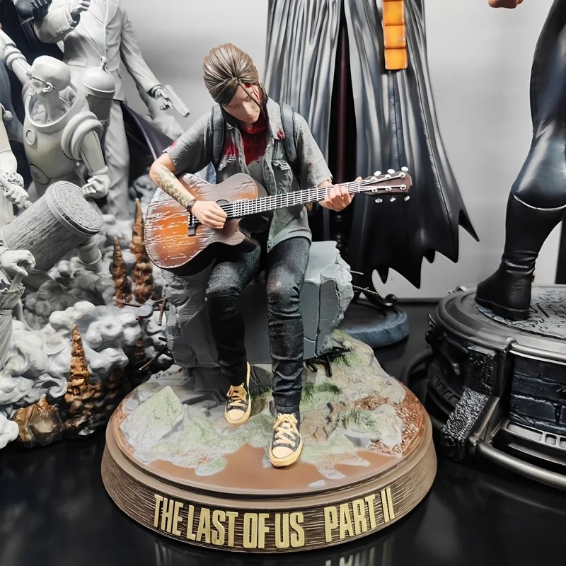 New The Last Of Us Part 2 Figure Ellie With Guitar 30cm Pvc Statue  Collector Edition Figurine Model Toys Decoration Ornaments Gi - AliExpress