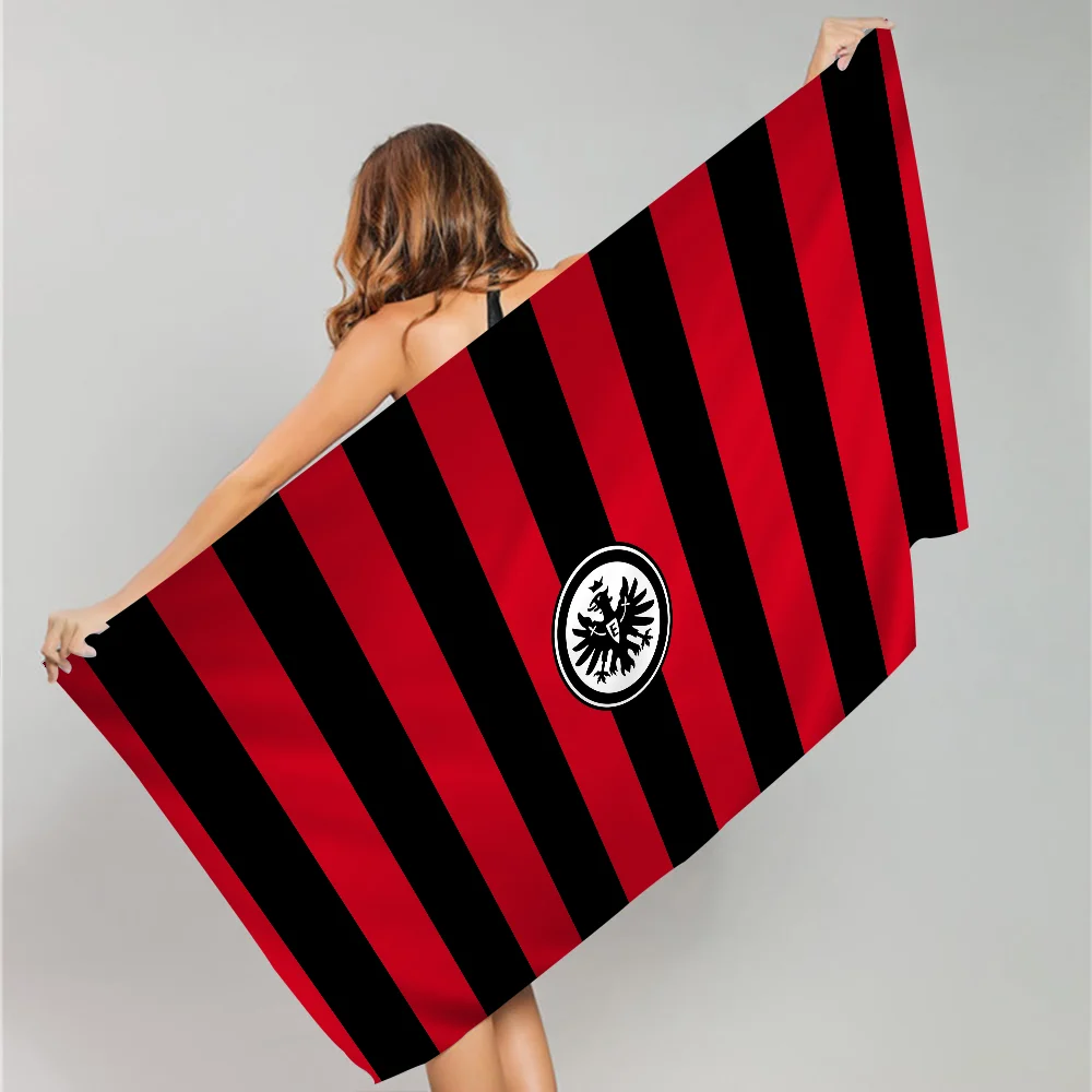 Football Club E-Eintracht F-Frankfurt Microfiber Beach Towel Absorbent Quick dry Soft Yoga Swimming Resort Climbing Towel 2