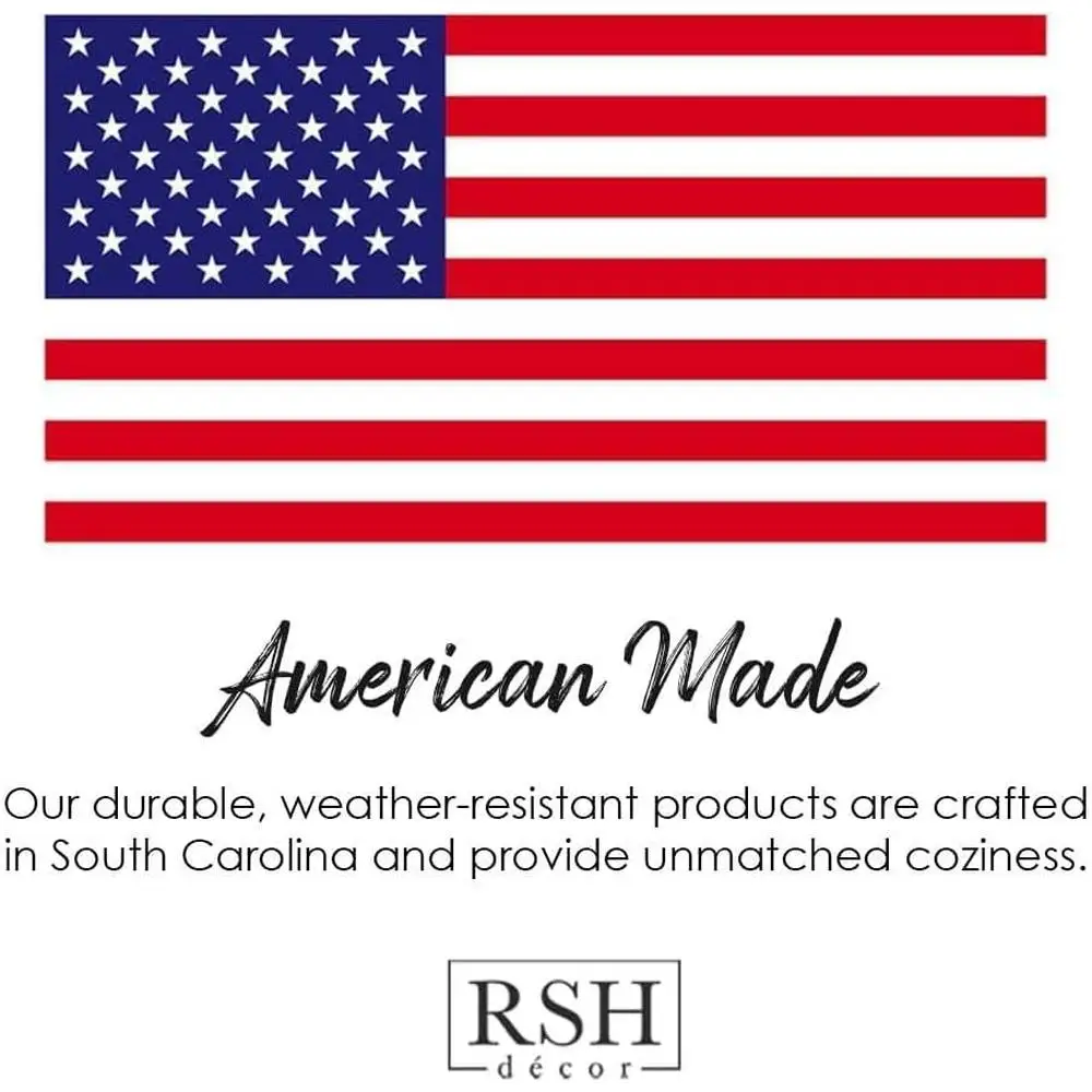 Premium Outdoor Chaise Lounge Cushion Foam 3in Thick Sunbrella Fabric Water Resistant UV Resistant Weatherproof Durable Comfort 6