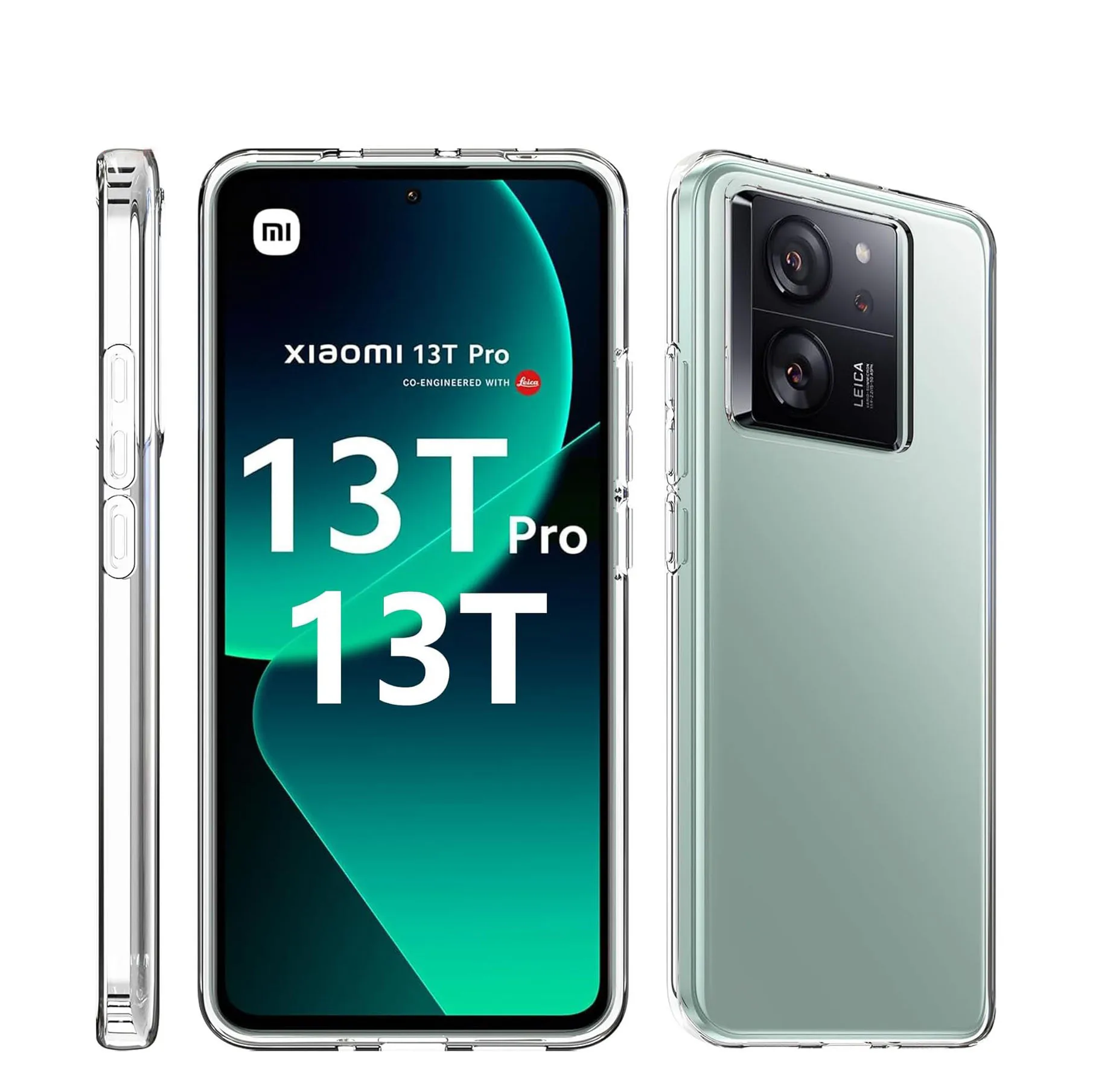 Cover Trasparente Ultra Sottile Per Xiaomi 13T / 13T Pro - Custodia Morbida TPU Con Air Cushion E Protezione Fotocamera
