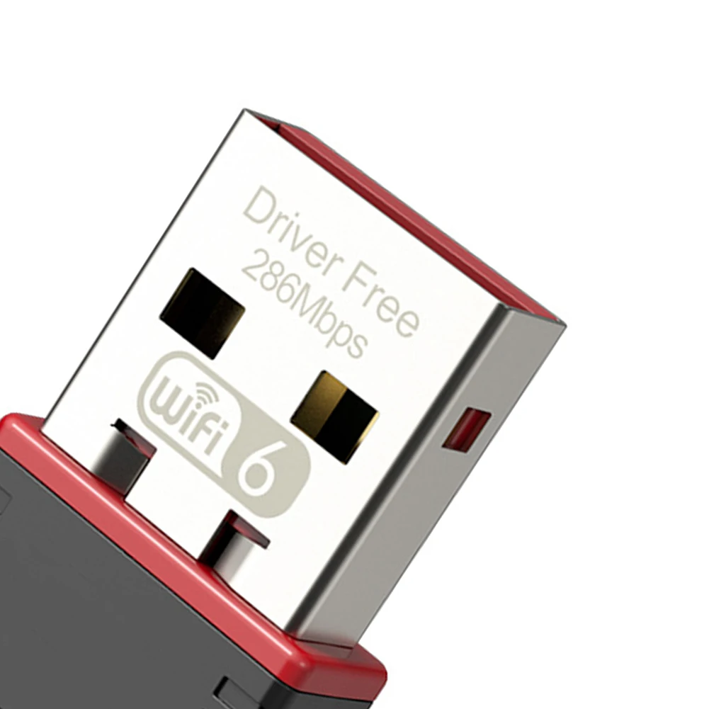 Wireless Wifi Adapter USB Adapter Driver Free Wireless Network Card AX Protocol High Speed 2.4GHz For Laptop Tablet