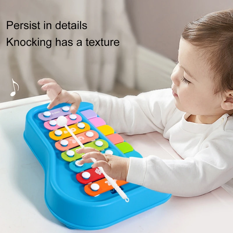 

Children Baby Hand Percussion Instrument Toys Hands Knock Piano Montessori Educational Puzzle Toy Musical Keyboard Baby Gifts