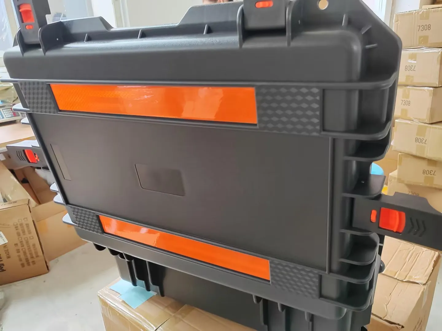 Trolley Toolbox Large Tool Box with Wheels Portable Safety Equipment Instrument Case Storage Box Professional Plastic Suitcase 6