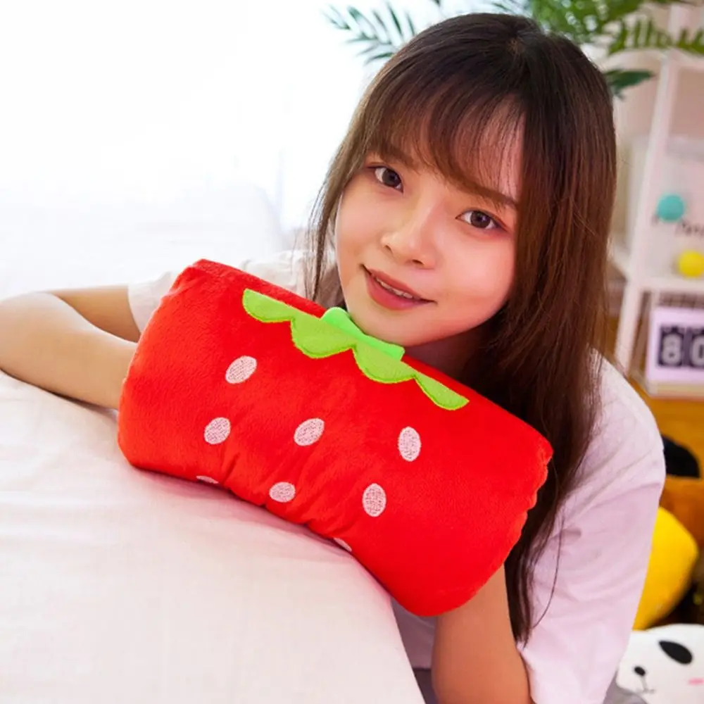 Winter Hand Warmer Pillow Plush Toy Cute Animal Handy Covered Office Nap Pillow Female Gift 2