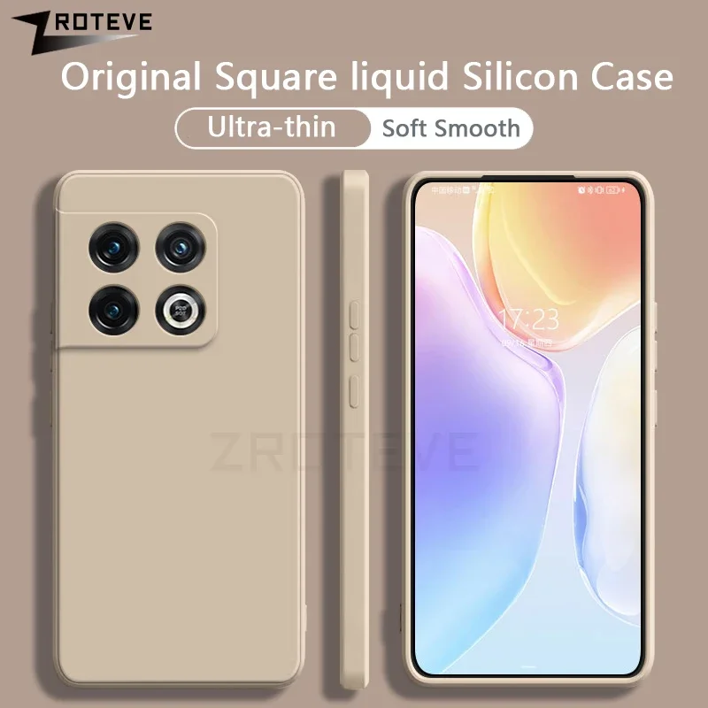Zroteve Silky Liquid Silicone Soft Phone Case - Enhanced Protection and Comfort