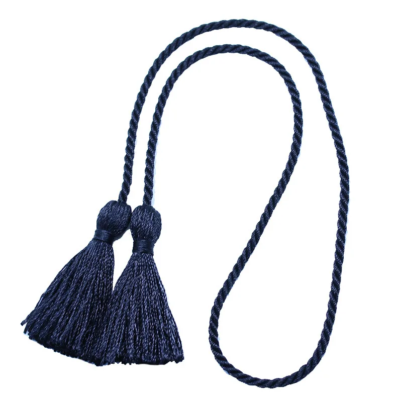 54cm Long Rope Double Fringe Trim Tassels 2-10Pcs Handmade Silk Bookmark Tassel For Curtain Decoration DIY Craft Sewing Supplies