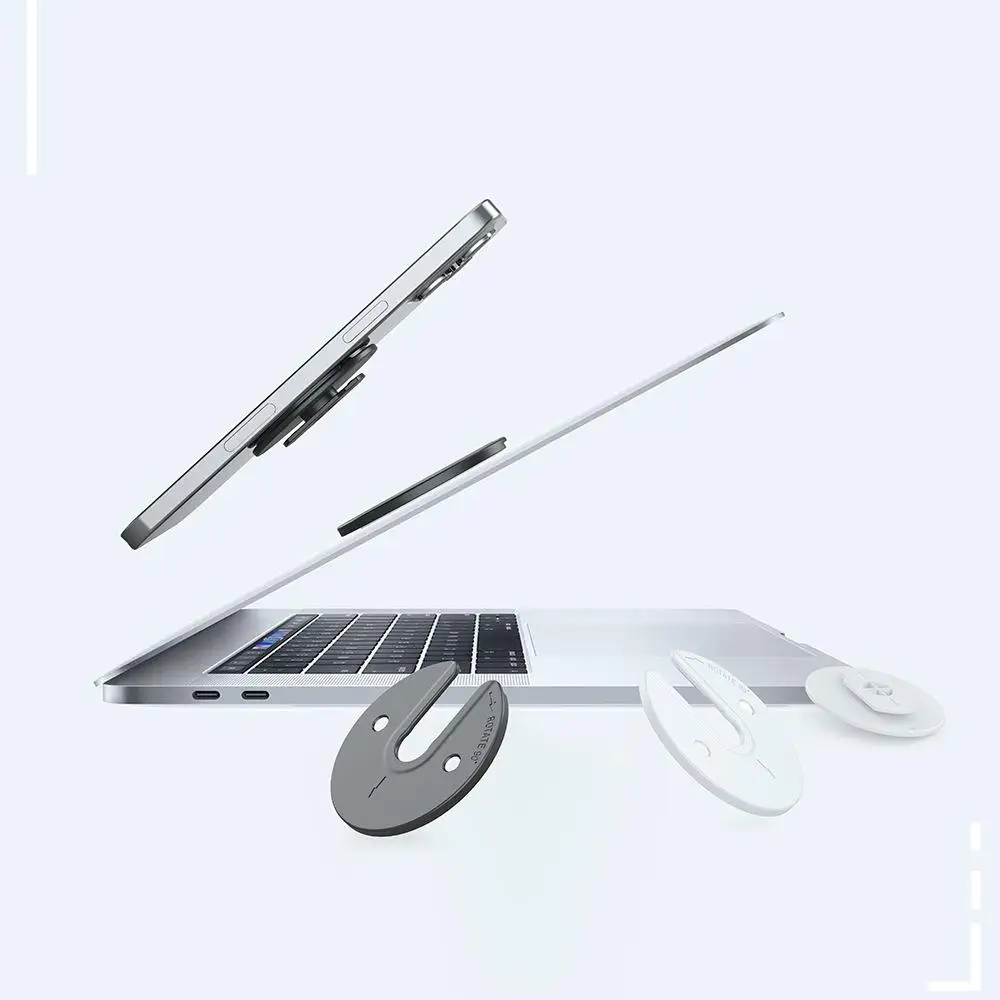 태블릿 PC 벽 마운트 브래킷, 조정 가능한 아이패드 브래킷, 노트북 후면 보관 브래킷, 라우터 및 전화 지원
