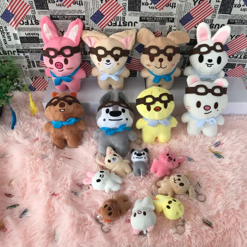 

Симпатичная плюшевая игрушка Kpop, 20 см, мягкая мультяшная Аниме Кукла, плюши, подарки для фанатов на Рождество