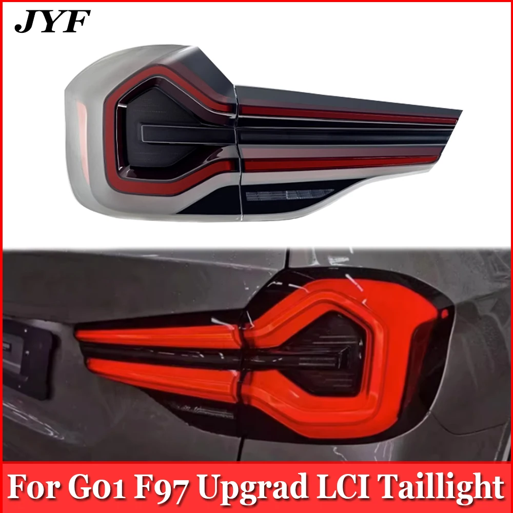 

Car Rear Light For BMX X3 G01 F97 Upgrad Lci Sequential Style Taillight Brake Reverse Dynamic Turn Signal Lamp Plug And Play