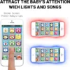 Children Simulation Phone Baby Musical Early Educational Toys English Learning Cellphone with Light Sound Mobile Vocal Toy Kids 3
