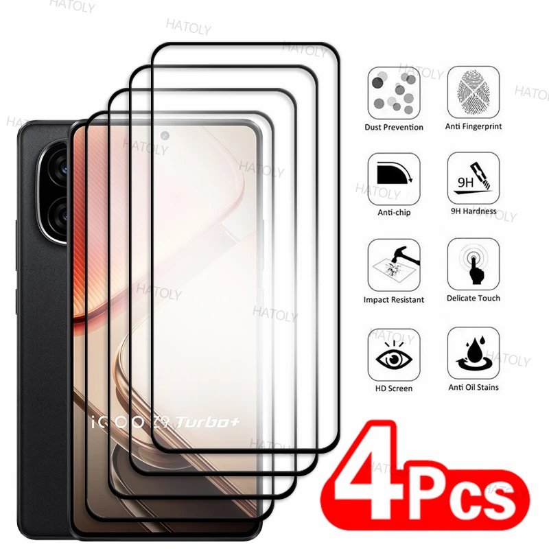Premium Tempered Glass Screen Protector - Pack of 2/4