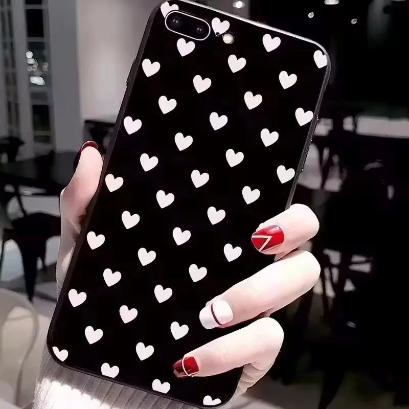 3D Flower Relief Silicone Emboss Back Cover - Soft Protective Cartoon Design