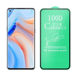 Film en céramique souple et transparent pour OPPO Reno 3 4 Pro 5G Reno4 Lite 4SE 4F 256, protecteur d'écran, film de protection complet, pas de verre