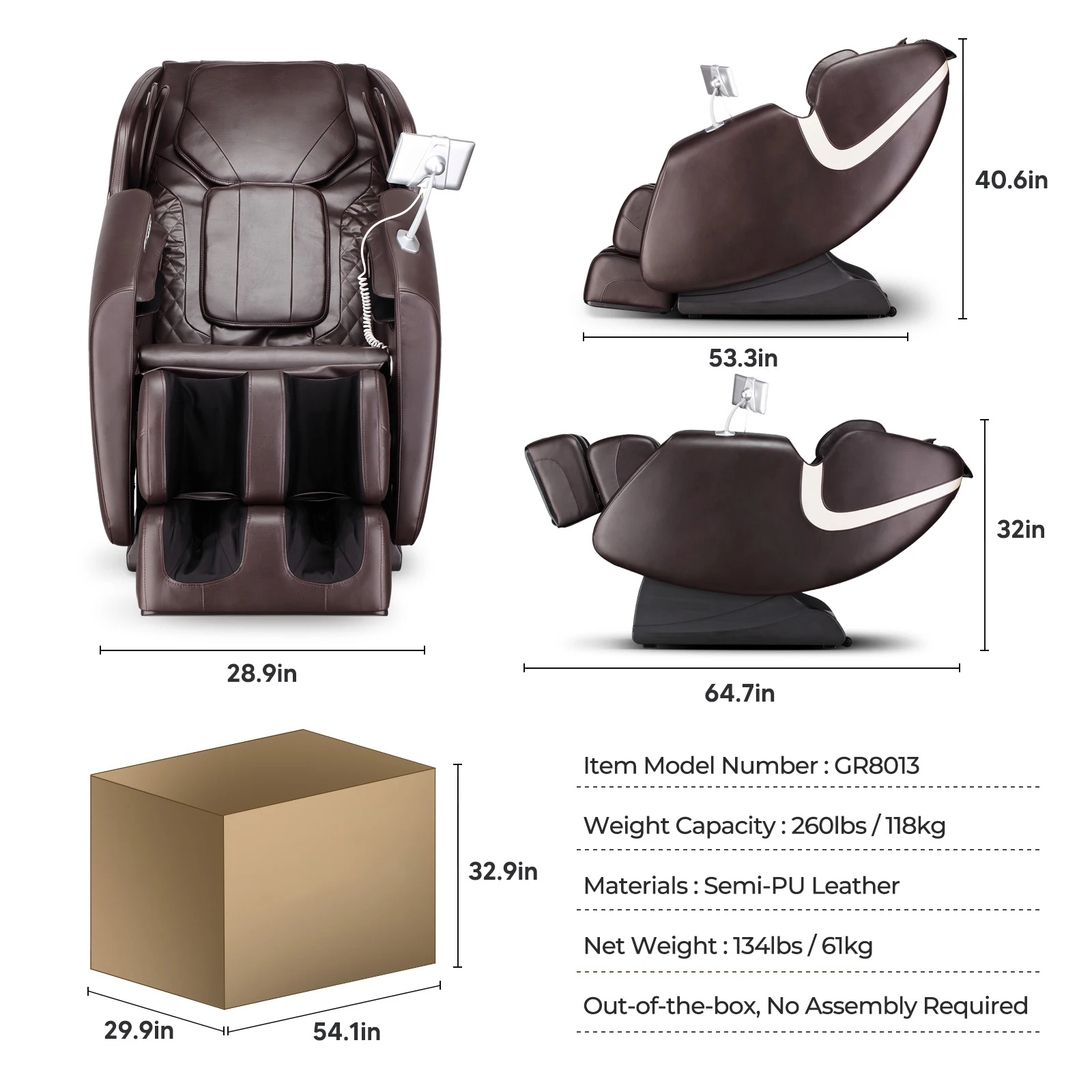2 Year Warranty 4D SL Airbag Zero Gravity full body Massage Chair Home 3D Office Foot Roller Shiatsu Office Chair Massage Sofa 2