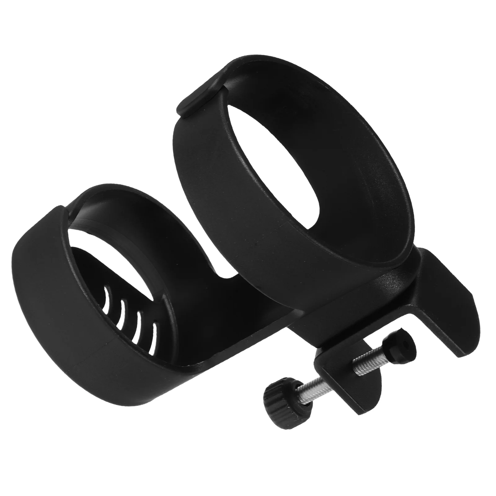 Deskside Water Cup Holder Clamp for on -saving Carbon Steel Armchair Drink Secure