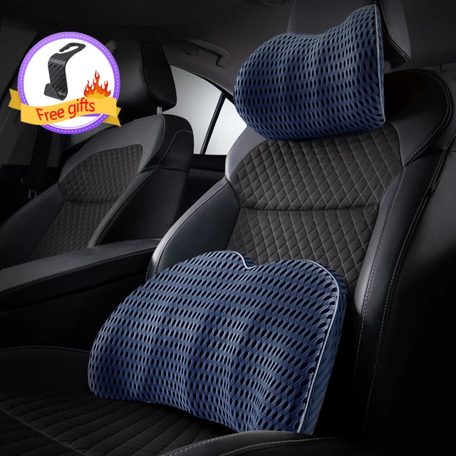 Seat Cushion Lumbar Support Comfort Foam - Car Seat Pillow Back Lumbar  Cushion - Aliexpress