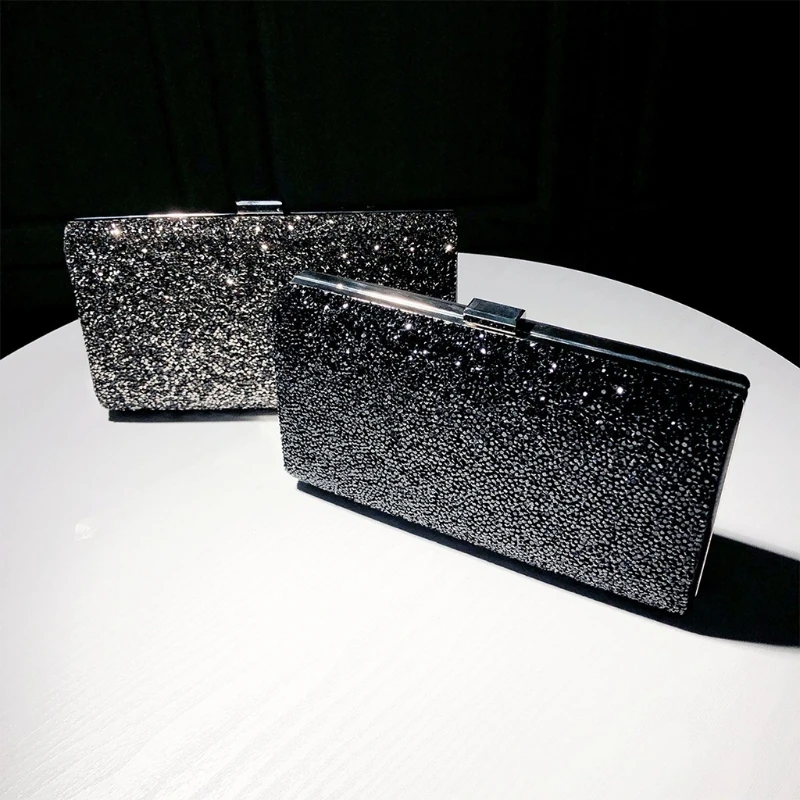 

Women Crystal Evening Handbag Shiny Clutch Bag for Rhinestone Party Prom Purse