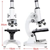 Optical Biological Microscope 40-10000X High Magnification HD Photography Middle school university Science Sperm Microscope 3