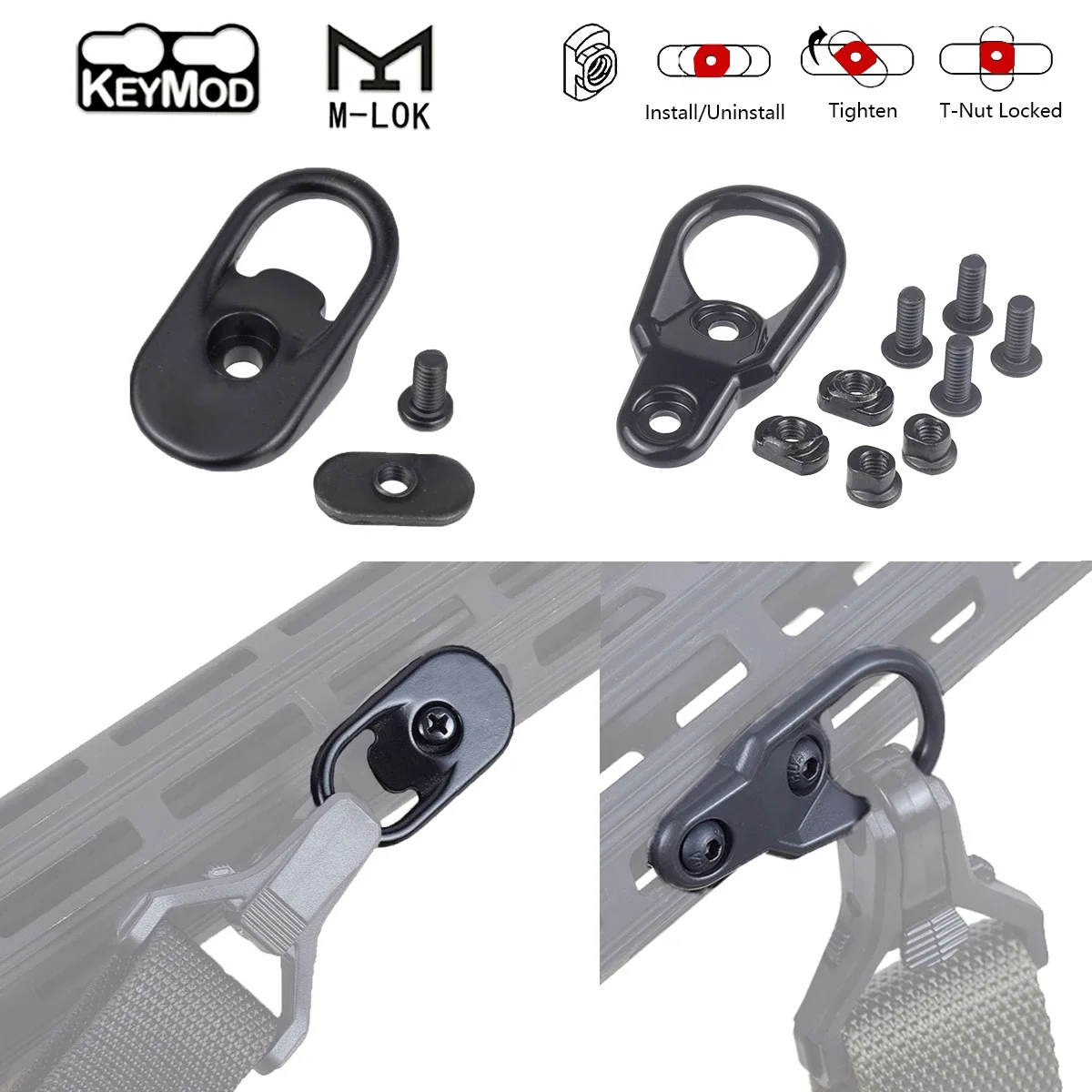 التكتيكية MS3 حمالة المسدس الادسنس AR AK بندقية ال...