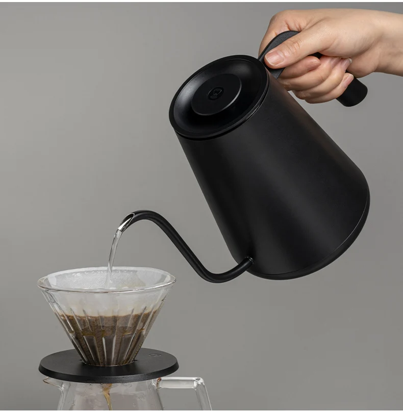 Coffee Pot TIMEMORE Fish PRO Temperature Control Stainless Steel Home 900ml 1350W