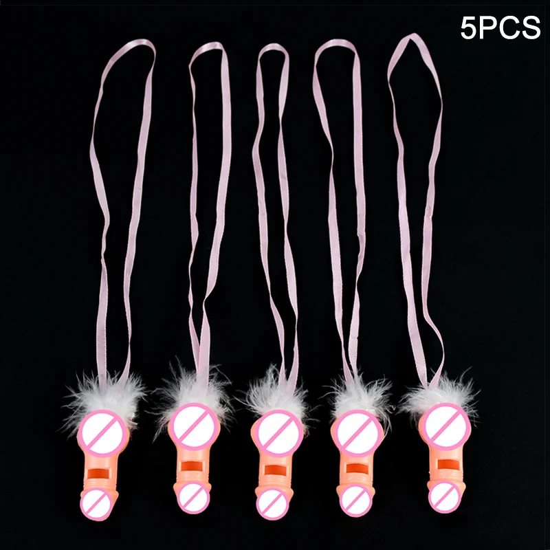 5 piezas de silbatos