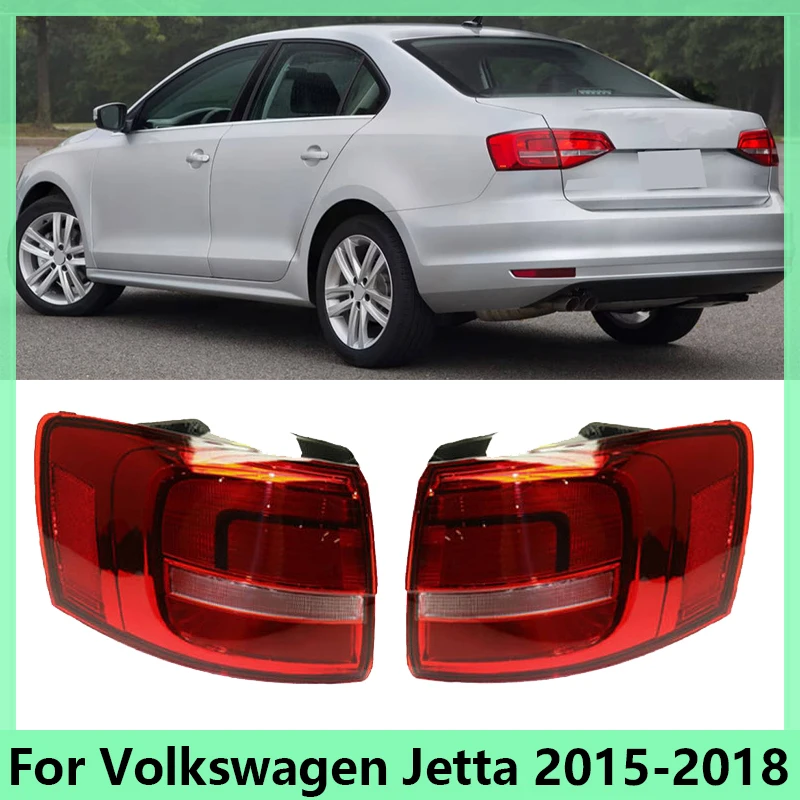 

Taillight For Volkswagen Jetta 2015 2016-2018 AMERICAN VERSION Car Rear Outer Tail Light Brake Stop Turn Signal Lamp Rearlamp