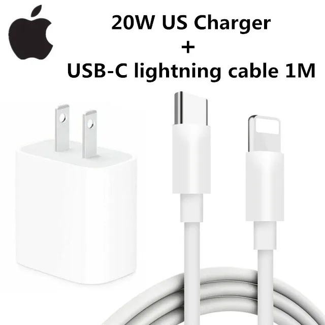 ตัวเลือกสินค้า อะแดปเตอร์ชาร์จเร็ว USB-C 20W สำหรับ iPhone & Apple