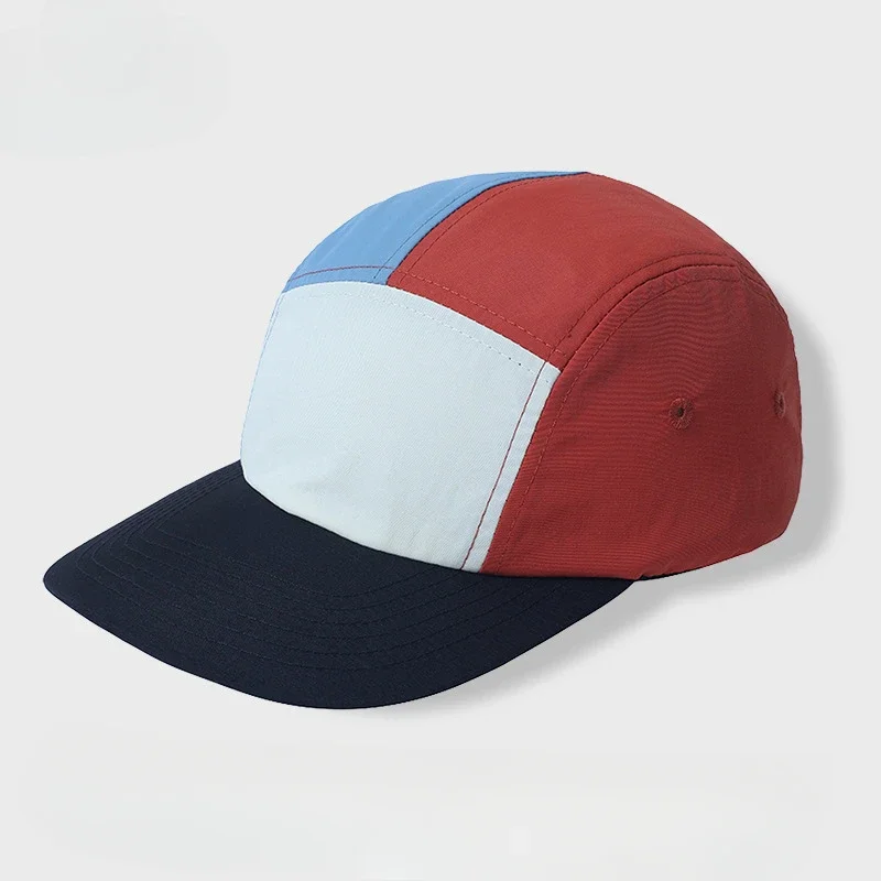 I'd Rather Be Climbing Mountains - Cappello da baseball con visiera piatta, 5 pannelli, colore: Nero, Nero , Taglia unica