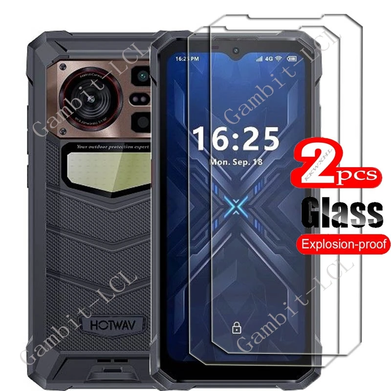 

2PCS FOR Hotwav W11 6.6" Tempered Glass Protective Cover ON HotwavW11 Screen Protector Film
