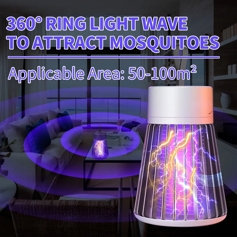 1PC mosquito killer lamp Waterproof Two-in-One Bug Zapper Bedroom Outdoor