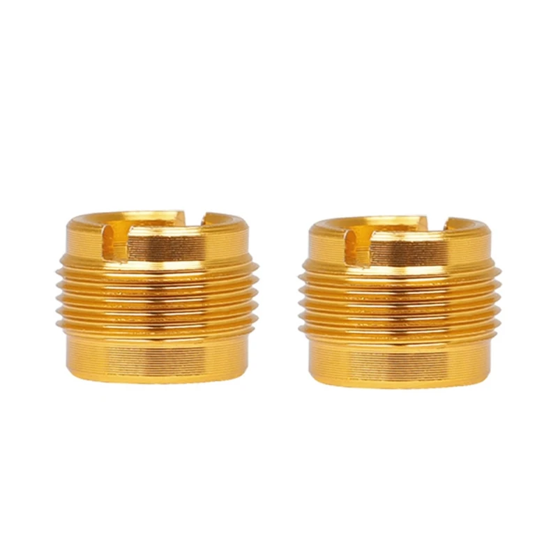2Pieces 3/8 Female to 5/8 Male Screw Adapter Converter for Microphone Stand Clips Mic Stand Holder Adapter Accessories