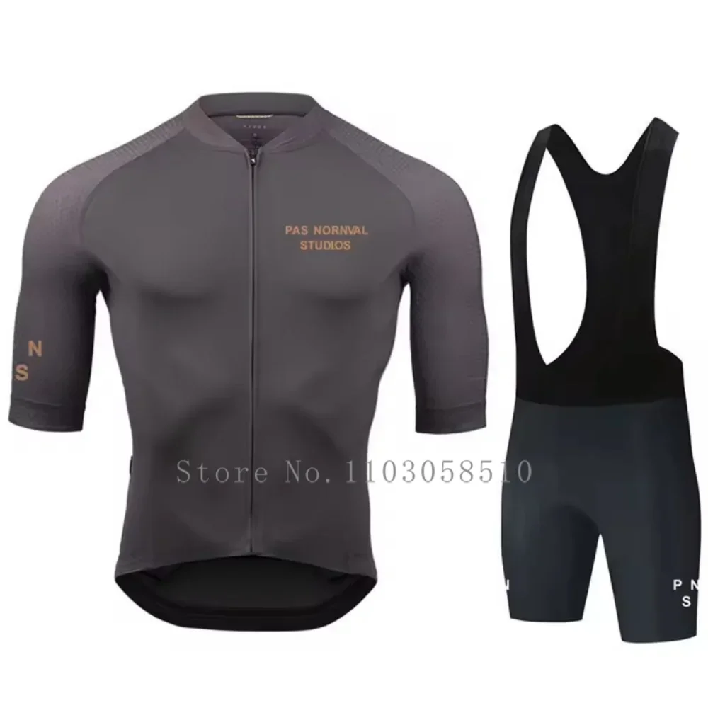 NEW 2025 Men Summer Cycling Jersey Set Pas Breathable Mountain Bike Cycling Clothes Ropa Maillot Ciclismo Verano Triathlon Suits 3
