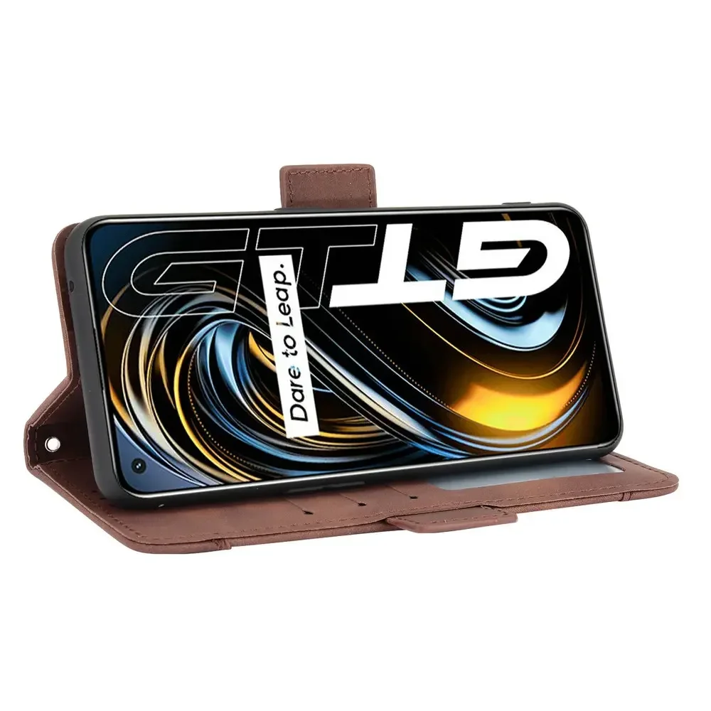 Leather Flip Wallet Case