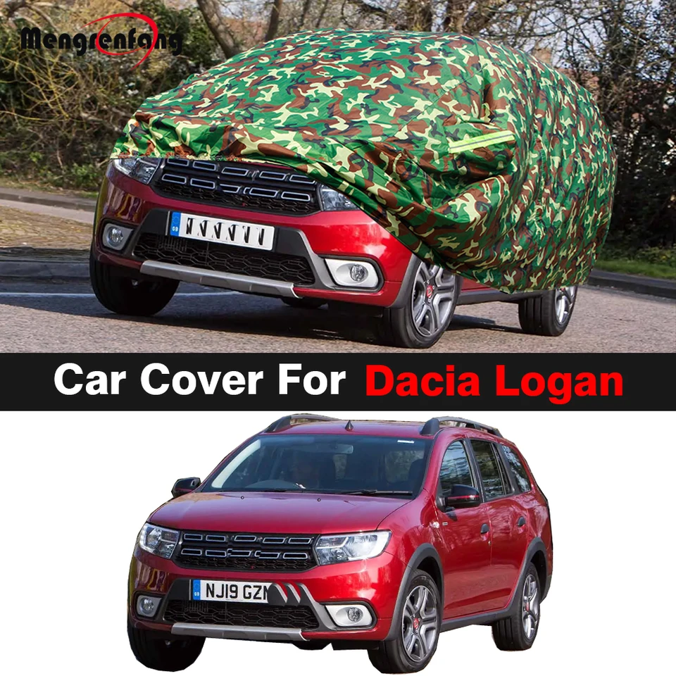 Camouflage Waterproof Car Cover Windproof Auto Anti-UV Sun Snow