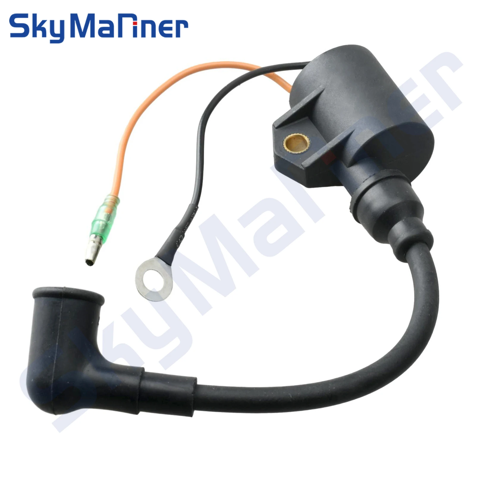

Катушка высокого напряжения 6A1-85570 для подвесного двигателя Yamaha 2HP 1995-2002 2B 2C MHS 2HP 6A1-85570 6A1-85570-00-00, Сменные аксессуары
