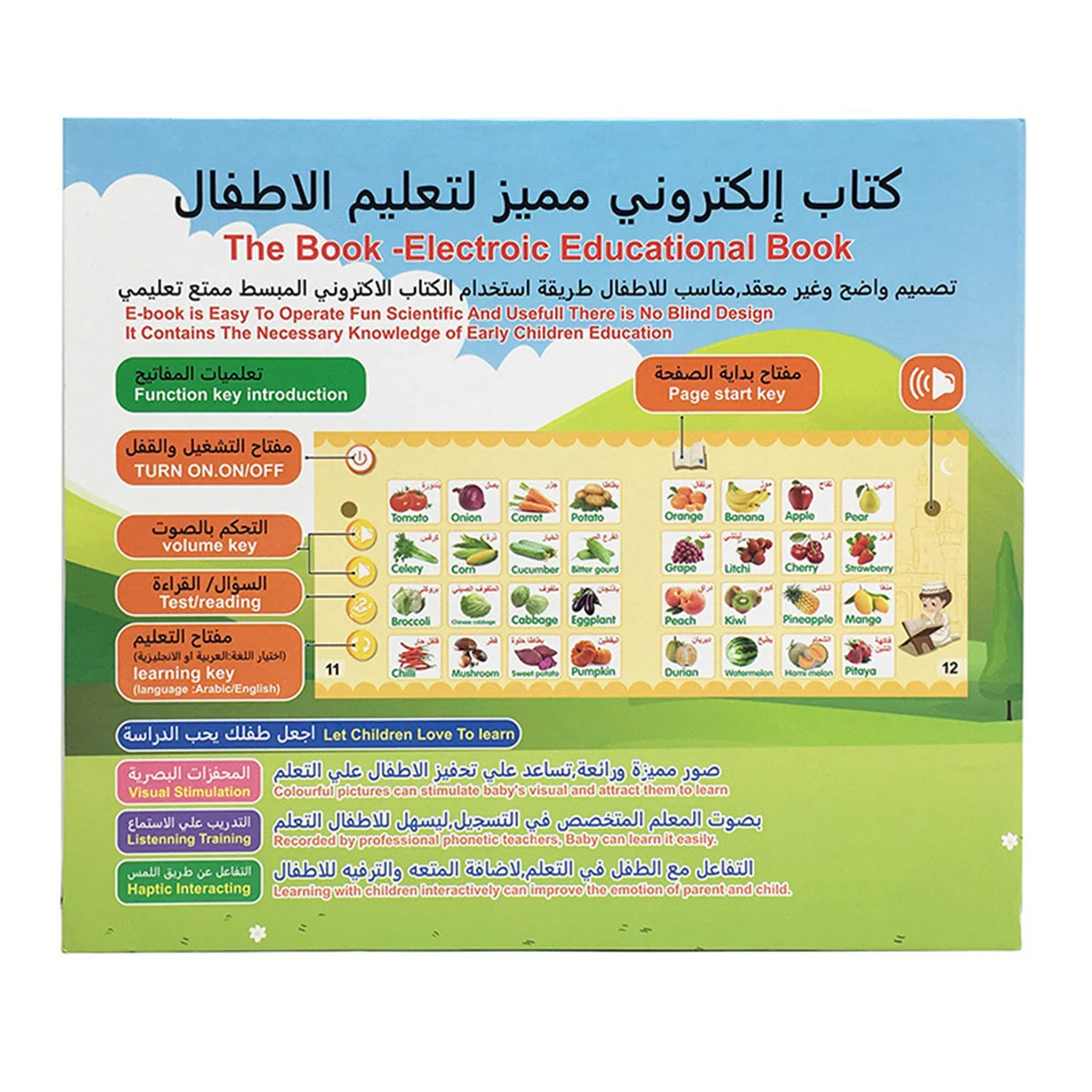 Arabic Alphabet Book for Kids with English Translations, Learn Arabic Alphabet Number Quran, ABC Learning Book for Beginners 2