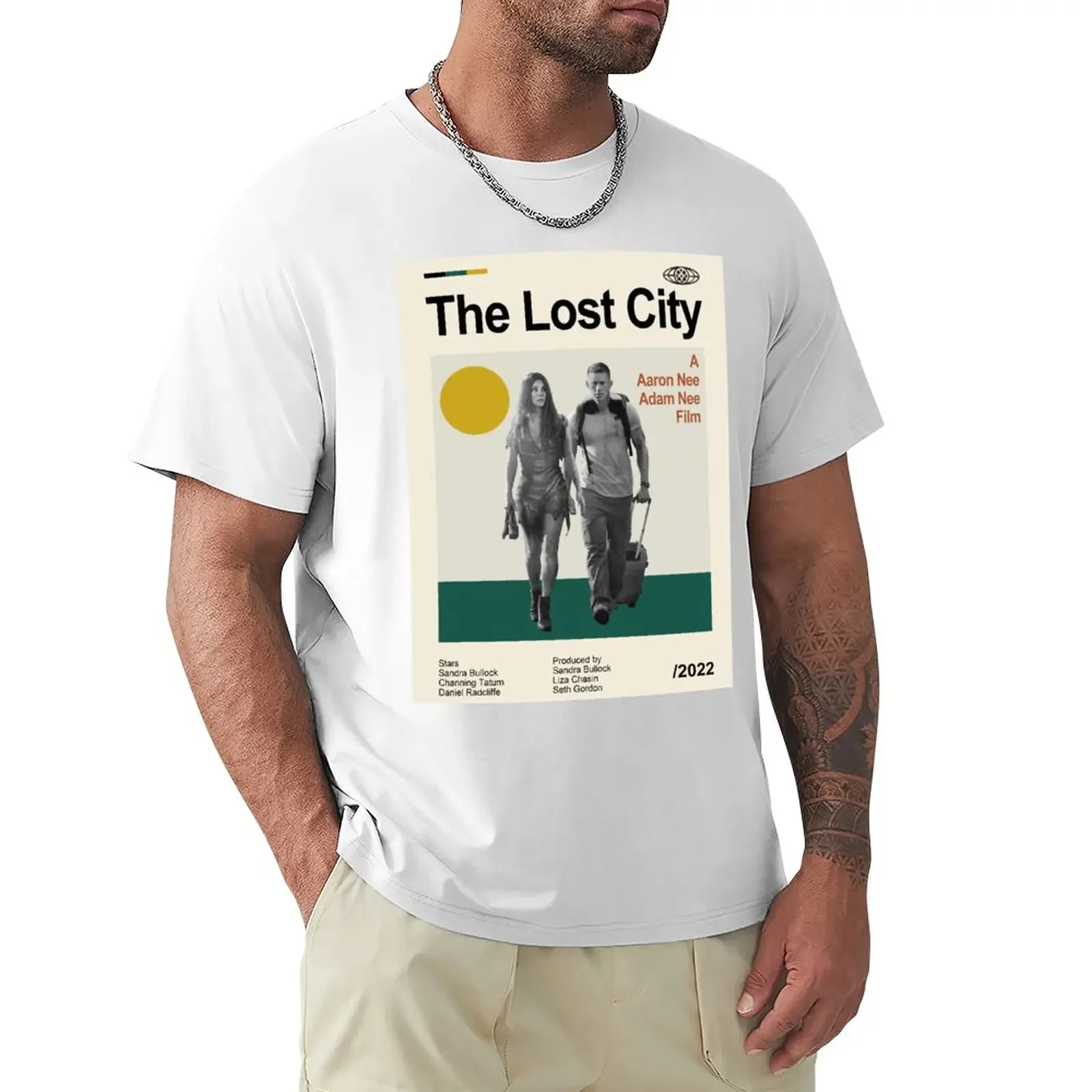 

The Lost City T-Shirt vintage blacks summer top mens champion t shirts