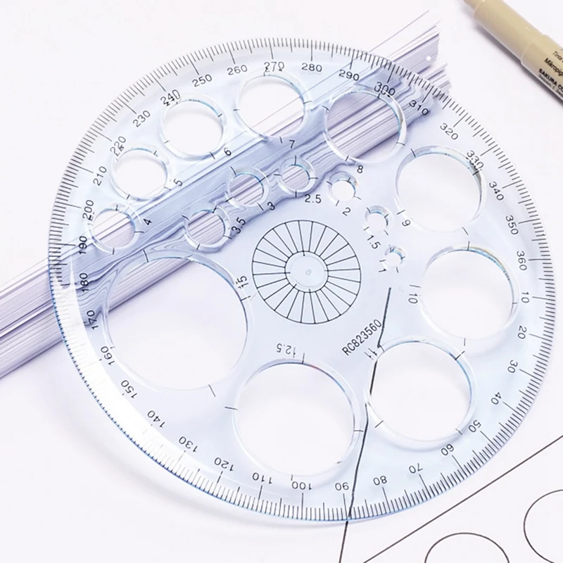 다기능 기하학적 눈금자, 다기능 드로잉 범용 눈금자, 기하학적 드로잉 템플릿 측정 도구