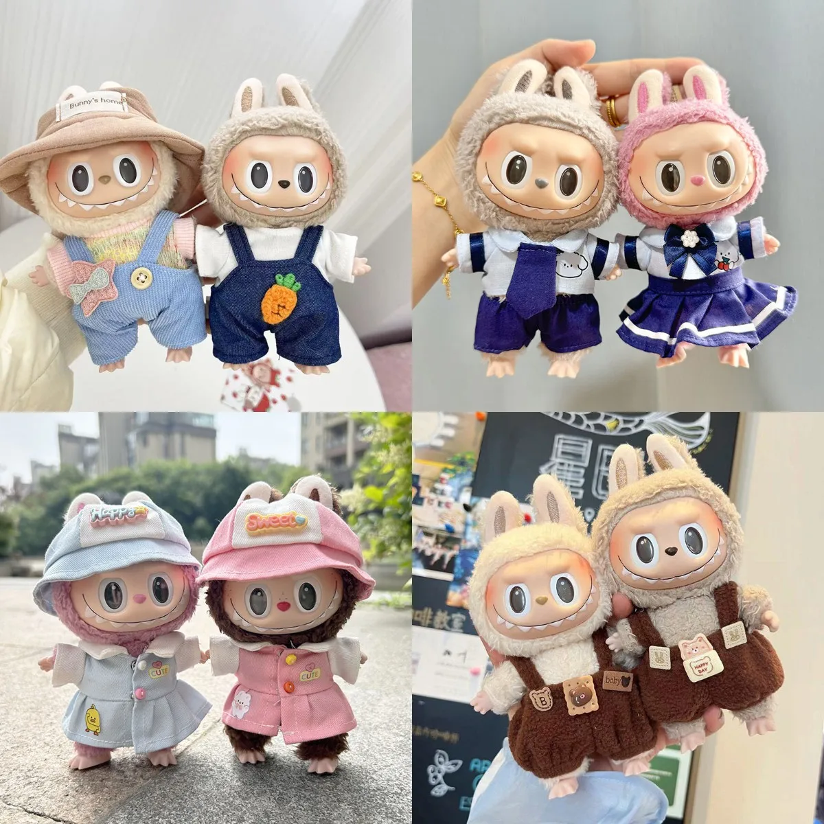 labubu 3.0 ぬいぐるみ 6色セット（LABUBU × PRONOUNCE - WINGS