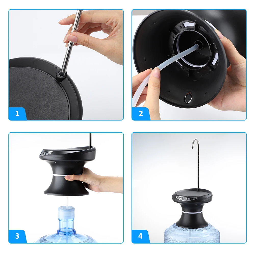 de agua eletrica bomba agua recarregavel com suporte 03