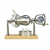 304 Stainless Steel automatic mini popcorn machine home small popcorn pots old fashioned hand cranked popcorn maker 2