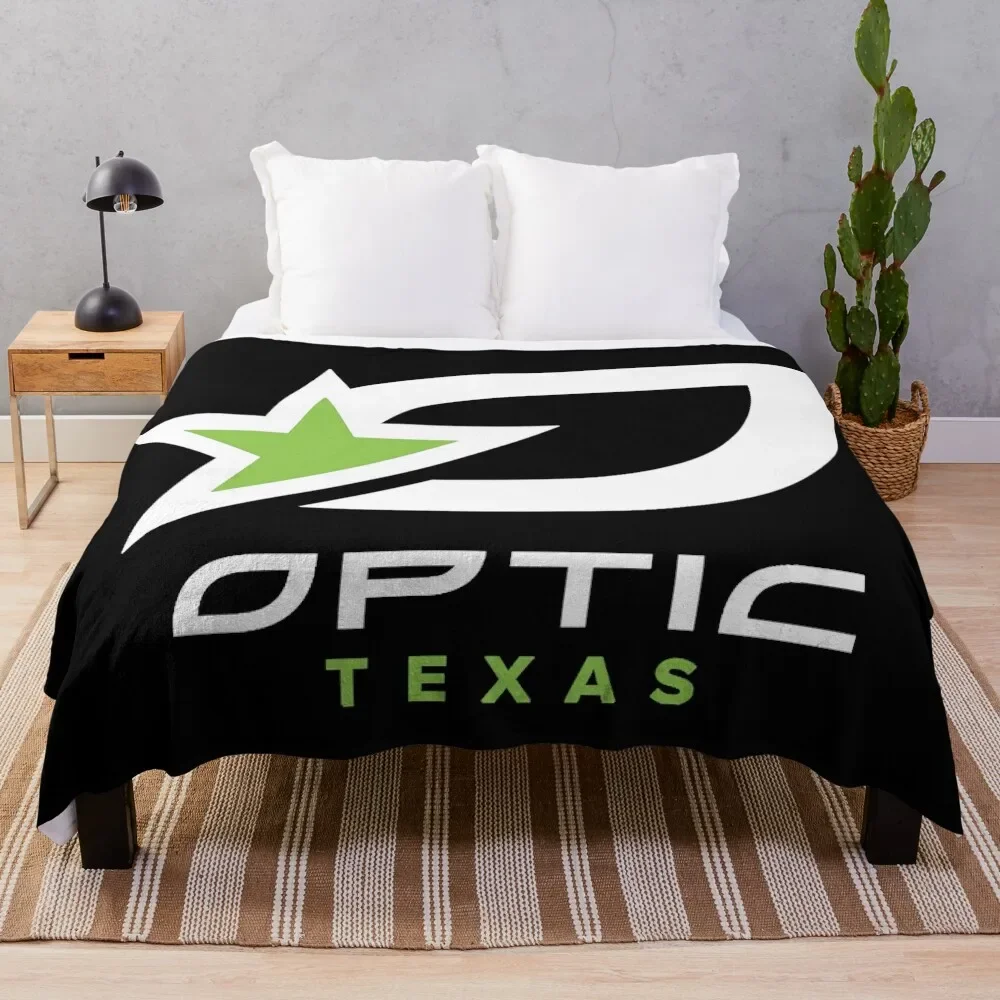 

OpTic Texas Logo Throw Blanket Moving Thin Blankets
