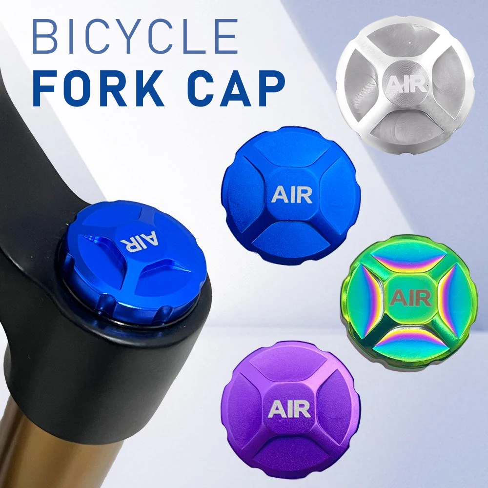 KRSEC Bicycle Suspension Fork Cap Aluminum Alloy Air Protector