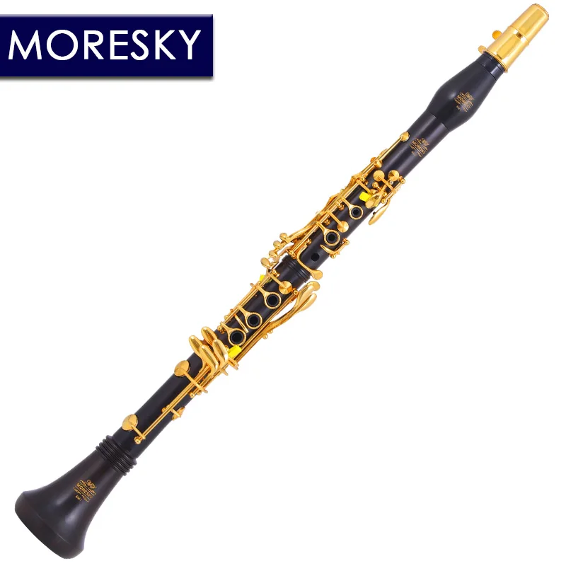 Moreskyクラリネットbbクラリネット木材の黒檀クラリネット