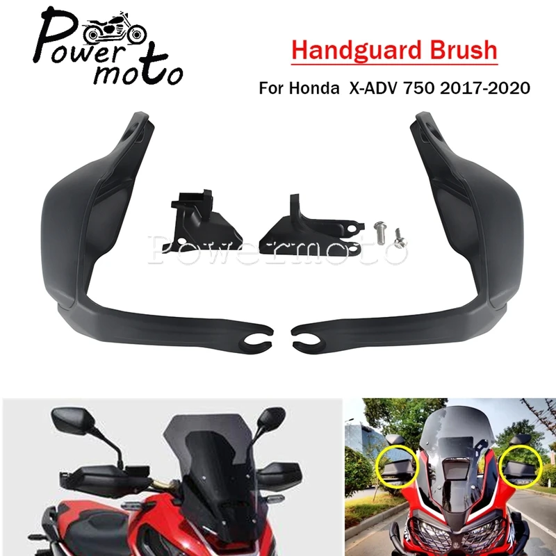 

1Pair Motorcycle Plastic ABS Handguard Brush Shield Hand Guard Protector Accessories For Honda X-ADV 750 2017 2018 2019 2020