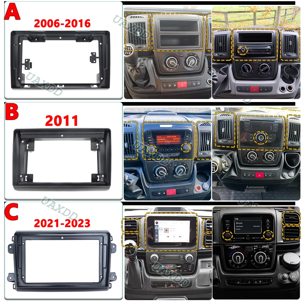 に適合する ダッジ カー ラジオ ステレオ 2Din ヘッド ユニット GPS MP5 アンドロイド プレーヤー ファシア フレーム GPSケース付き  カーラジオ,メインユニット,ダッシュカバー,Android,mp5プレーヤー,9インチ,ドッジ充電器,Magnum 2005-2007用 ラジオファシア フレーム に ... ラジオパネルフェイシア カーレディオ ファシア アンドロイド GPS パネル フレーム 2 ディン ヘッドユニット ステレオ ダッシ