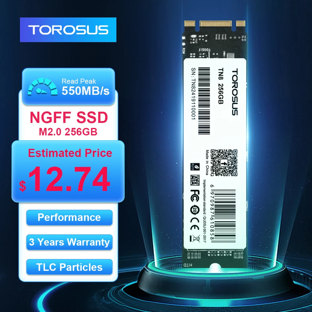 Torosus M.2 Ssd 120Gb 240Gb 512Gb 1Tb Sata M2 2280 Ngff Unità A Stato Solido Interna Per Laptop Desktop Notebook Hard Disk